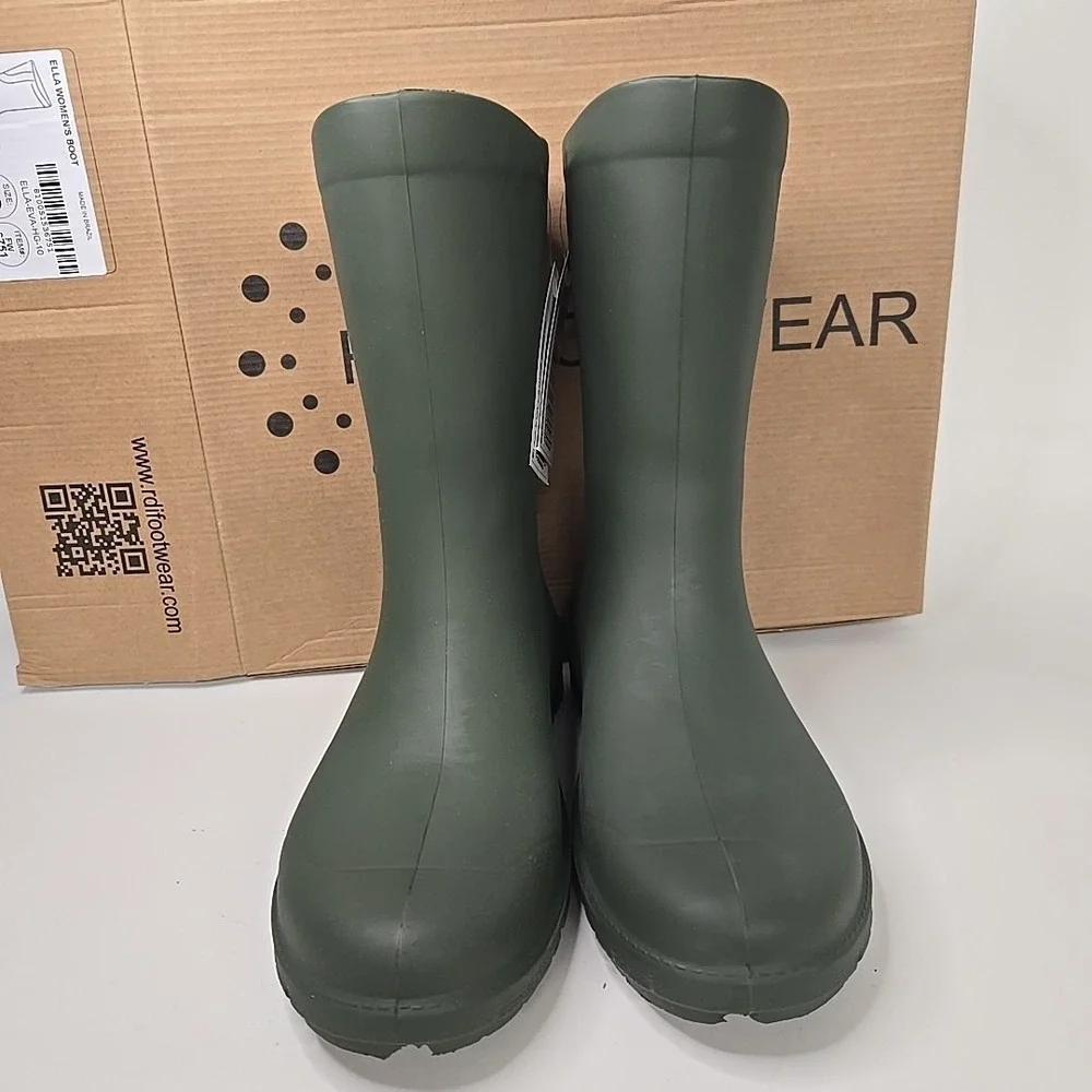 RDI Ella Eva Boot‎ Hunter Green Womens Size 6